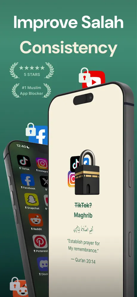 Aqimo showing Qibla compass with Kaaba direction indicator